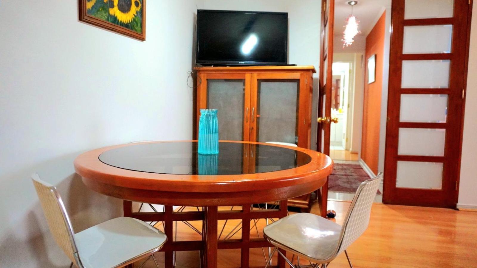 Acogedor Departamento 2 De Chile Appartamento Santiago del Cile